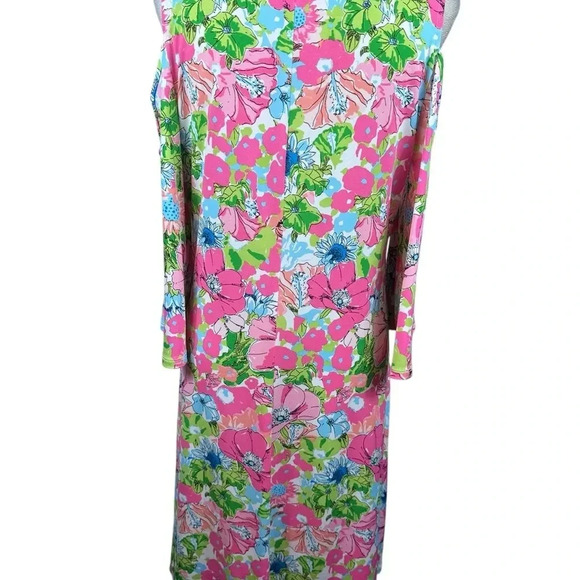 Ivy Road floral print Cold Shoulder Dress size large - Picture 4 of 10